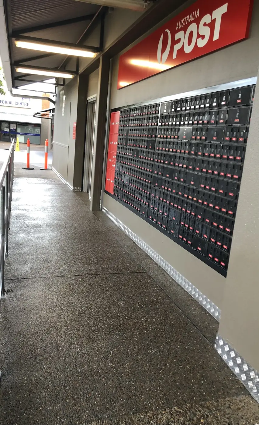 Commercial floor slab
