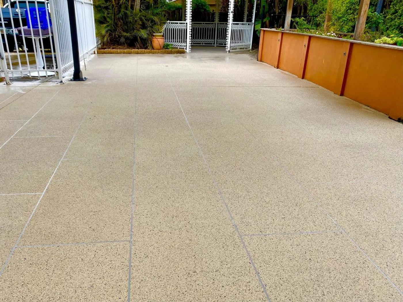 Patio slab